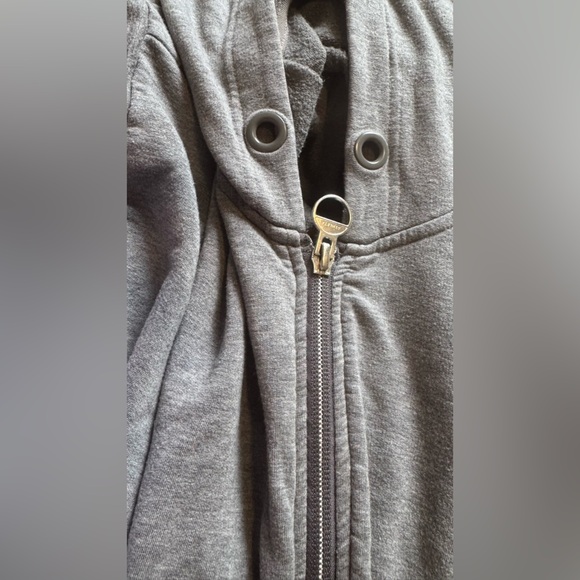 Athleta Gray Zip-Up Hoodie Jacket - Picture 9 of 11
